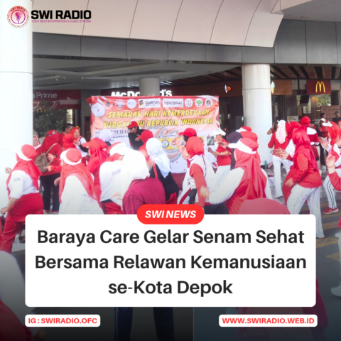 Baraya Care Gelar Senam Sehat Bersama Relawan Kemanusiaan se-Kota Depok