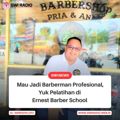 Pemilik Ernest Barbershop Teguh Onoh