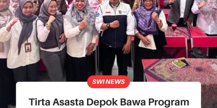 Tirta Asasta Depok Bawa Program Pemanfaatan Air Bersih ke Sekolah