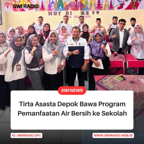 Tirta Asasta Depok Bawa Program Pemanfaatan Air Bersih ke Sekolah