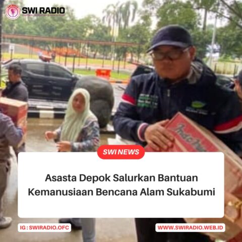 Asasta Depok Salurkan Bantuan Kemanusiaan Bencana Alam Sukabumi