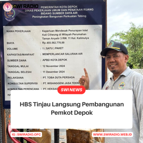 HBS Tinjau Langsung Pembangunan Pemkot Depok