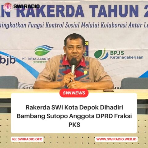 Rakerda SWI Kota Depok Dihadiri Bambang Sutopo Anggota DPRD Fraksi PKS