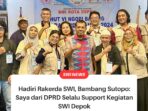 Foto bersama Anggota DPRD Kota Depok dari Fraksi PKS H. Bambang Sutopo