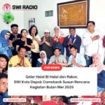 Gelar Halal Bi Halal dan Rakor, SWI Depok Comeback Susun Rencana Kegiatan Bulan Mei 2025