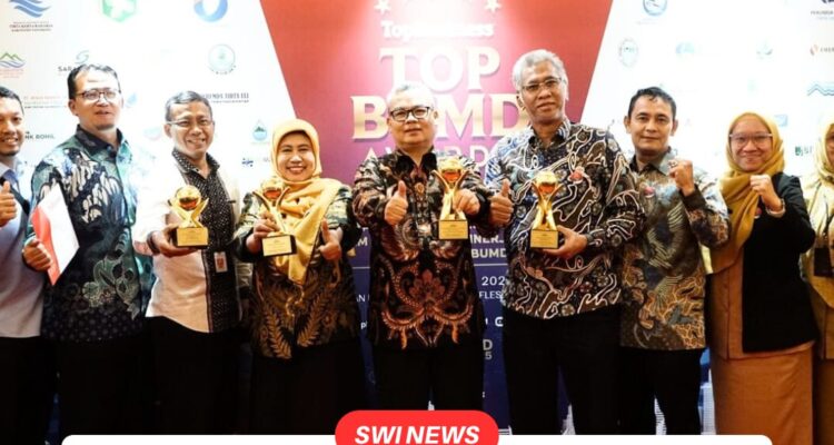 Tirta Asasta Raih Penghargaan di Ajang TOP BUMD Awards