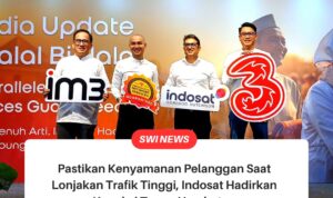 [Ki-Ka] Eric Danari, SVP-Head of Region Outer Jakarta; Steve Saerang, SVP-Head of Corporate Communication; Chandra Pradyot Singh, EVP-Head of Circle Jakarta Raya; Shatya Framudia, SVP-Head of Region Inner Jakarta