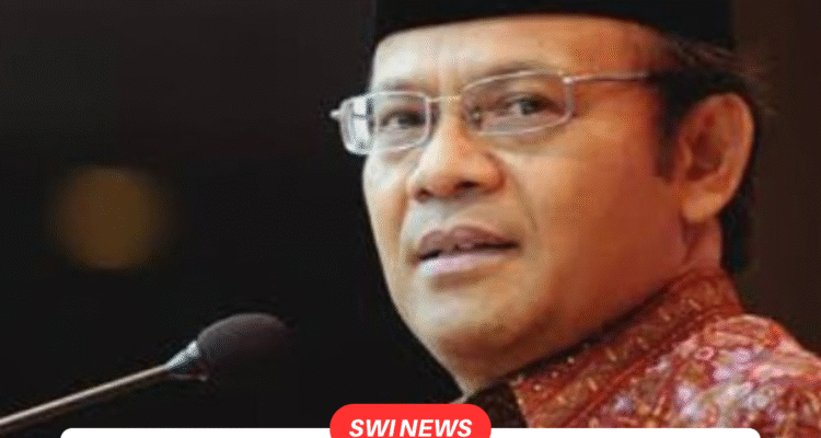 Prof. Dr. Komaruddin Hidayat sebagai Ketua Dewan Pers 2025 - 2028