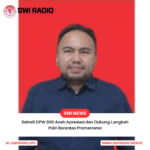 dhifatra Agussalim, CIP, CIAPA, CASP, CPAM, C.EML Sekretaris Dewan Pimpinan Wilayah Sekber Wartawan Indonesia (DPW SWI) Provinsi Aceh