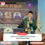 Sekdis Kominfo Membuka Diskusi Publik HKPS SWI Kota Depok