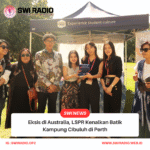 Eksis di Australia, LSPR Kenalkan Batik Kampung Cibuluh di Perth