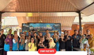 Kepala BPJS TK Sumedang, Haryani Rotua Melasari, Kepala BPJS TK Sukabumi, Ryan Gustaviana, dan Kepala BPJS TK Kota Depok Novarina Azli, Kamis,10 Juli 2025. (YN)