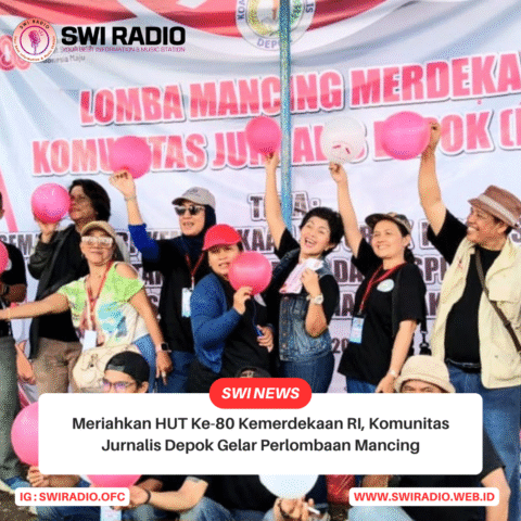 Meriahkan HUT Ke-80 Kemerdekaan RI, Komunitas Jurnalis Depok Gelar Perlombaan Mancing