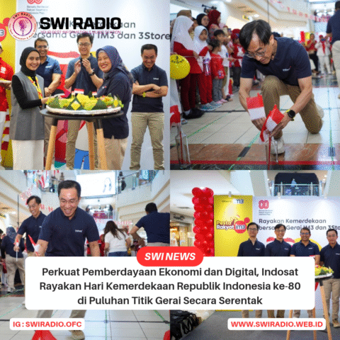 Perkuat Pemberdayaan Ekonomi dan Digital, Indosat Rayakan Hari Kemerdekaan Republik Indonesia ke-80 di Puluhan Titik Gerai Secara Serentak