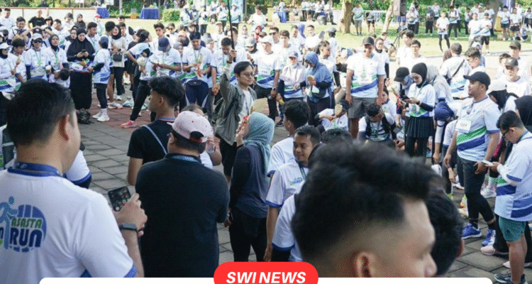Sebagai Bentuk Apresiasi Kepada Pelanggan, PT Tirta Asasata Depok Gelar Fun Run 2025 di Harpelnas