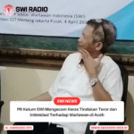 Plt Ketum SWI Mengecam Keras Tindakan Teror dan Intimidasi Terhadap Wartawan di Aceh