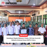 Sosialisasi Digital Melawan Hoaks: SWI dan Kominfo Sidoarjo Edukasi Siswa SMPN 2 Waru